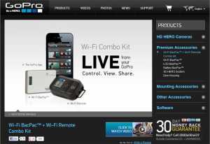 Live Screenshot of GoPro Wifibacpac